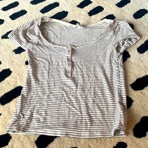 Forever 21, body con, stripped crop top